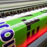 Сольвентний друк на банері Blockout