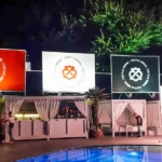 Сольвентний друк на банері Blockout