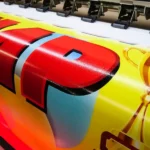 Сольвентний друк на литому банері