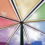 Сольвентний друк на банерній сітці mesh