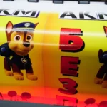 Уф-друк на литому банері