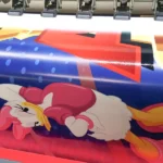 Уф-друк на литому банері