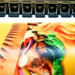 Сольвентний друк на світлорозсіювальному ПЕТ‑пластику