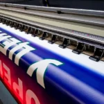 Сольвентний друк на литому банері