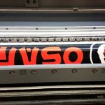 Сольвентний друк на литому банері