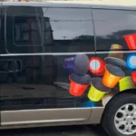 Сольвентний друк на автомобільній плівці KPMF