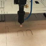 Лазерна порізка акрилу до 2мм