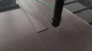 Лазерная порезка кожи