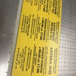 УФ печать шрифтом Брайля на ПВХ