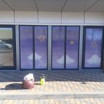 Экосольвентная печать на самоклеющейся пленке Blockout