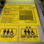 УФ друк шрифтом Брайля на ПВХ