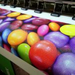 Сольвентний друк на банерній сітці mesh