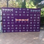 УФ-друк на банері Blockout