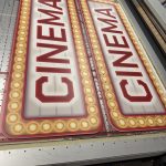 УФ фотодрук повнокольоровий з білим кольором на ПВХ