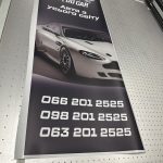 Уф-друк на самоклеючій плівці Blockout