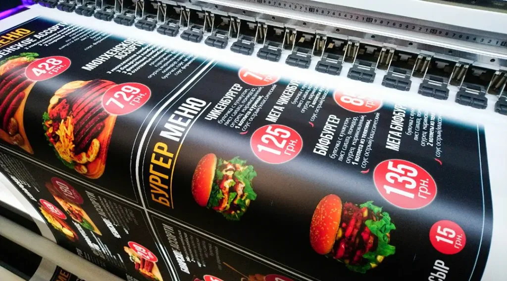 УФ-друк на світлорозсіювальному ПЕТ-пластику