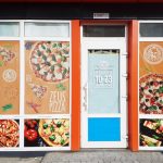 Сольвентний друк на самоклеючій перфорованій плівці One Way Vision