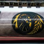 Сольвентний друк на самоклеючій перфорованій плівці One Way Vision