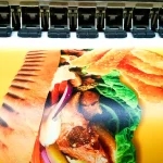 Сольвентний друк на світлорозсіювальному ПЕТ‑пластику