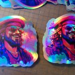 Плотерна порізка металізованих, голографічних плівок