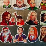 Плотерна порізка друкованної самоклеючої плівки