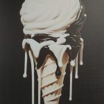 УФ фотодрук повнокольоровий з білим кольором на полістиролі