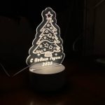 Растрове гравірування на акрилі