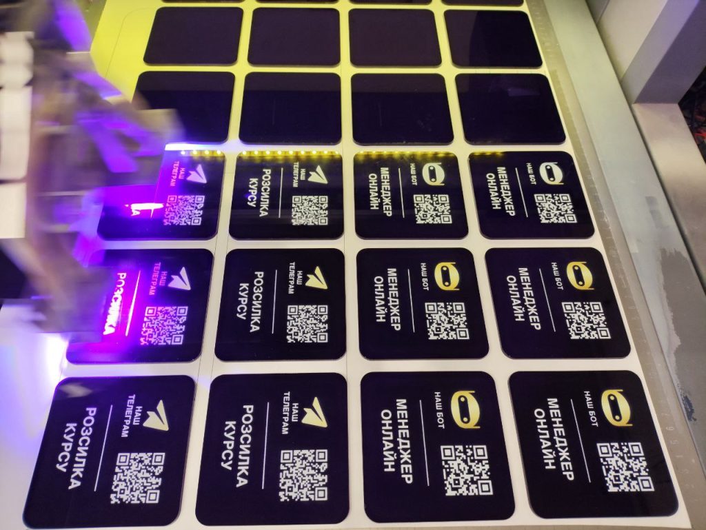 УФ фотодрук на акрилі