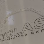 Гравировка V-паз 2мм на акриле