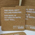 УФ фотодрук білим кольором на корці