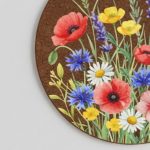 УФ повнокольоровий фотодрук з білим кольором на корці