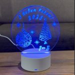 Растрове гравірування на акрилі