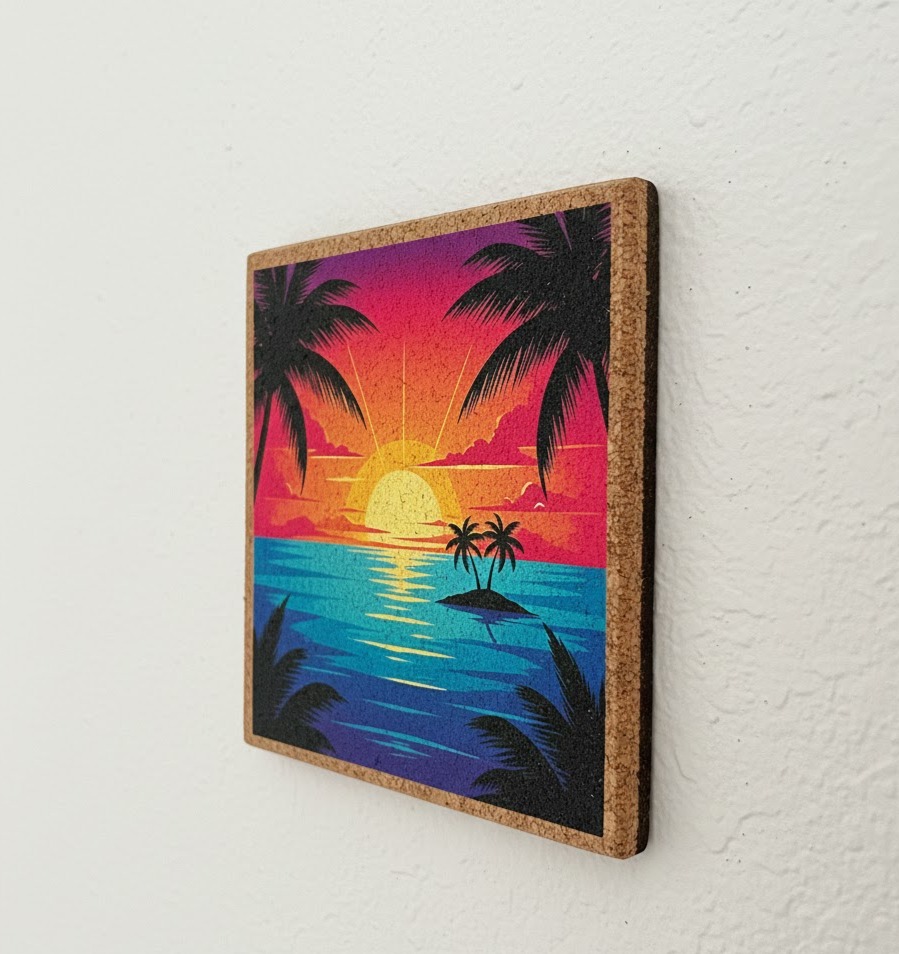 УФ повнокольоровий фотодрук з білим кольором на корці